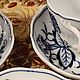 Винтаж: Чайные пары от Мейссен " Луковый узор". Кружки винтажные. vintage-market. Ярмарка Мастеров.  Фото №6