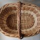 The basket is woven of willow vine 'Willow basket'. Basket. Mochalka.. Online shopping on My Livemaster.  Фото №2