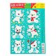 Set of stickers 'Christmas №2', white bear, 16,2h11,  cm. Labels. Home&Decor. Online shopping on My Livemaster.  Фото №2