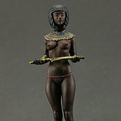 Куклы и игрушки handmade. Livemaster - original item Soldier 75 mm. .1/24 / . hand-painted.Pin Up .Egyptian girl.. Handmade.