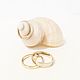 SEA GOLD set of 3 rings diameter 17 mm. Ring set. PARADISO Fashion Store. My Livemaster. Фото №6