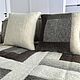 Комплект подушек из Ч/ш пряжи Кауни. Элементы интерьера. Gavrilova-wool (Гаврилова Елена). Интернет-магазин Ярмарка Мастеров.  Фото №2