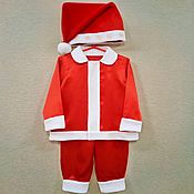 Одежда детская handmade. Livemaster - original item Elf costume Christmas Santa children`s carnival for a boy. Handmade.