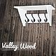 hanger. Clothes Hangers and Hooks. valleywood. My Livemaster. Фото №4