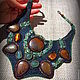 Колье "Bronze and turquoise". Колье. Елена Сечина. Ярмарка Мастеров.  Фото №4
