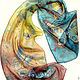 Batik scarf 'butterflies', Scarves, Yaroslavl,  Фото №1