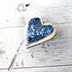 Brooch 'Heart of the North sea'. Brooches. Juliet By. Online shopping on My Livemaster.  Фото №2