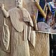 Icon of St. Nicholas the Wonderworker, beech, handmade. Icons. Unique items made of wood, handmade. My Livemaster. Фото №6