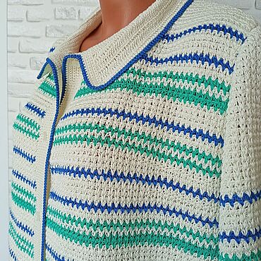 Одежда ручной работы. Ярмарка Мастеров - ручная работа Вязаная рубашка. Handmade.