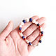 Bracelet with pearls, lapis lazuli, moonstone and coral, Bead bracelet, St. Petersburg,  Фото №1