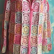 Одежда handmade. Livemaster - original item Summer knitted coat 