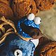 Cookie Monster and Elmo,”Sesame Street”. Тедди Зверята. Тина Шипилова. Ярмарка Мастеров.  Фото №4