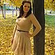 Платье "Золотая осень". Платья. Марина  (Melany). Интернет-магазин Ярмарка Мастеров.  Фото №2