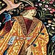 Гобеленовая ткань " Портреты" шир 145. Шторы. Ольга Калиничева Хлопок Гобелен Шторы. Интернет-магазин Ярмарка Мастеров.  Фото №2