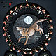 Dream catcher 'Space Wolf' with a moonstone, 72 cm. Dream catchers. ArtLesinao. Online shopping on My Livemaster.  Фото №2