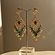 Earrings "Arabesque". Earrings. F&D jewellery. My Livemaster. Фото №4