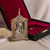 Икона «Святая Матрона Московская» (серебро)