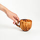 Taza de madera de cedro para bebidas 350ml. C69. Water Glasses. ART OF SIBERIA. Ярмарка Мастеров.  Фото №4