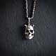 Копия товара Подвеска с черепом квадратная из серебра 925. Подвеска. Rhyton Jewelry. Интернет-магазин Ярмарка Мастеров.  Фото №2
