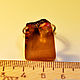 Order Amber. Ring 'Strange'. Amber is a warm stone. Livemaster. . Rings Фото №3