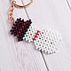 Copy of Copy of Keychain "Snowflake". Key chain. Kroshka Bijou. My Livemaster. Фото №4