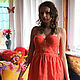 Summer sundress coral. Dresses. natakornakova (natakornakova). Online shopping on My Livemaster.  Фото №2