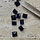 Заказать Выращенный сапфир огранка квадрат. Магазин цветных камней Скарн. Ярмарка Мастеров. . Минералы Фото №3