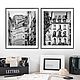 Paris photo Black and white paintings City Architecture Posters on the wall 2. Fine art photographs. Rivulet Photography (rivulet). My Livemaster. Фото №6