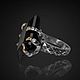 Кольцо серебряное Ведьмин угол. Кольца. Aventure.Jewelry. Интернет-магазин Ярмарка Мастеров.  Фото №2