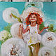 Order 'Ginger' colorful oil painting on canvas, dandelion. Annet Loginova. Livemaster. . Pictures Фото №3