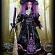 Order Jointed doll: Witch Eva with a full set of clothes accessories. Zlata's fantasy dolls. Livemaster. . Ball-jointed doll Фото №3