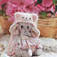 Тедди Слоник 12 см/Teddy Elephant. Мишки Тедди. Cozy Josie. Интернет-магазин Ярмарка Мастеров.  Фото №2