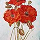 Маковые времена шебби картина маслом. Картины. Наталья Степанова (ngribaleva). Ярмарка Мастеров.  Фото №5