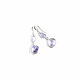 Lilac earrings 'Movement' purple jewelry earrings. Earrings. Irina Moro. My Livemaster. Фото №6