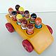Wooden Bus School Tour. Rolling Toys. Shop Grizunok teether. My Livemaster. Фото №5