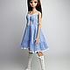  Платье для куклы Smart Doll, Dollfie Dream, 1/3 BJD. Одежда для кукол. ToyFairyTale. Ярмарка Мастеров.  Фото №7