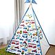 Wigwam for boys system anticlaudianus, play house. Nursery wigwam. vigmag. Online shopping on My Livemaster.  Фото №2