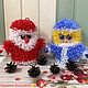 Заказать Мочалки-игрушки Дед Мороз и Снегурочка в комплекте. Мир Мочалок от Людмилы.... Ярмарка Мастеров. . Мочалки Фото №3