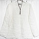 White linen blouse with open edges. Blouses. LINEN & SILVER ( LEN i SEREBRO ). Интернет-магазин Ярмарка Мастеров.  Фото №2