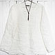 Белая льняная блузка с открытыми краями. Блузки. LINEN & SILVER ( ЛЕН и СЕРЕБРО ). Интернет-магазин Ярмарка Мастеров.  Фото №2