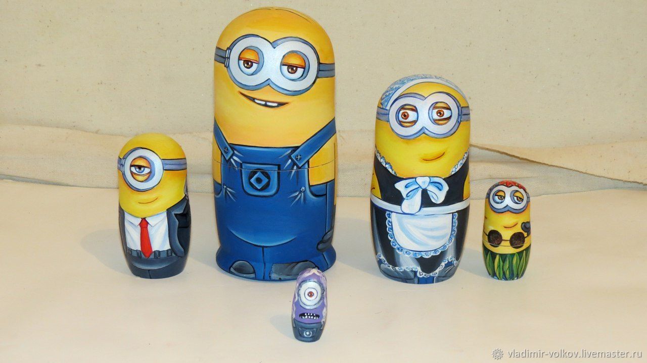 minion nesting dolls
