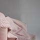 Footer 3-thread ' Pink powder'. Fabric. sew. Online shopping on My Livemaster.  Фото №2