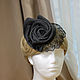 Evening hat Exclusive. Hats1. Gleamnight bespoke atelier. Online shopping on My Livemaster.  Фото №2