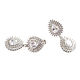 Earrings with zircon 'Luxury' evening elegant zircon earrings. Earrings. Irina Moro. My Livemaster. Фото №5