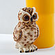 Silicone mold for soap 'Big owl 3D', Form, Shahty,  Фото №1