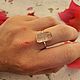 Кольцо с волосатиком. Кольца. Vadjra-jewelry. Ярмарка Мастеров.  Фото №4