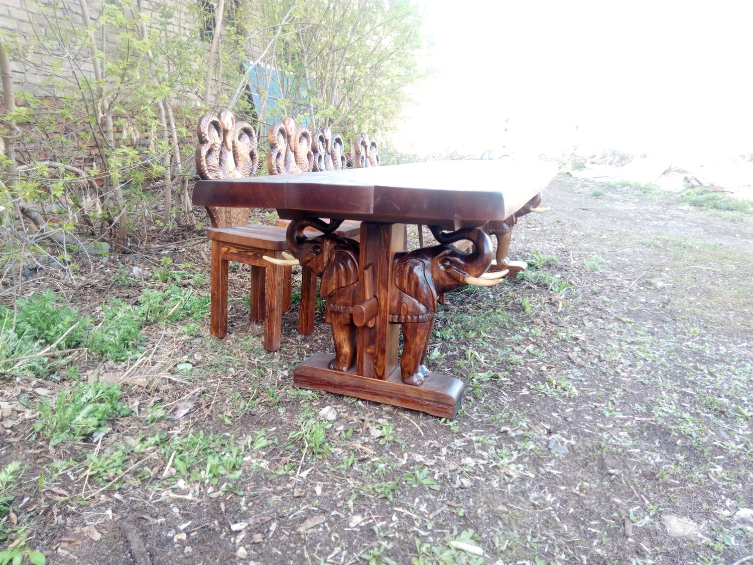 Резные Столы Фото