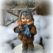 Куклы и игрушки handmade. Livemaster - original item Cotton Christmas toy Vanya. Handmade.