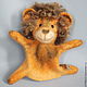 Order Lion. Glove puppet of Bi-BA-Bo. Taya Kart. Livemaster. . Puppet show Фото №3