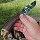 Cuchillo con fundición 'Jabalí' ST 40h13.. dureza HRC 55-56 ed. Knives. The Gift Oasis. Ярмарка Мастеров.  Фото №5